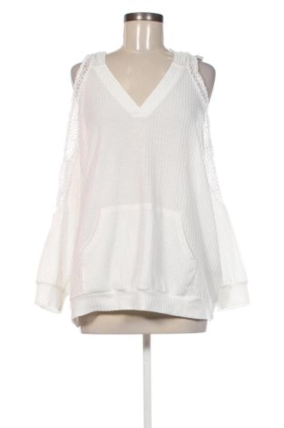 Bluzka damska SHEIN, Rozmiar XXL, Kolor Biały, Cena 34,99 zł