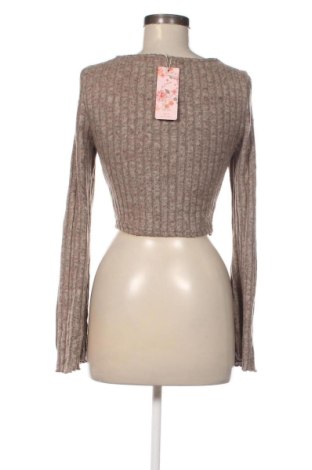 Дамска блуза SHEIN, Размер S, Цвят Кафяв, Цена 16,36 €