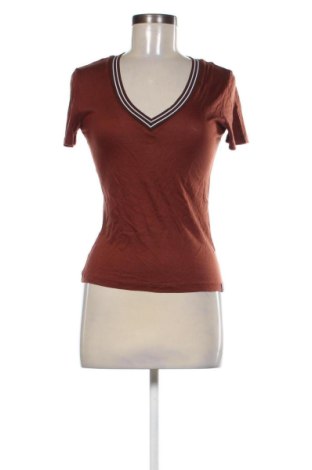 Bluzka damska Scotch & Soda, Rozmiar XS, Kolor Brązowy, Cena 87,99 zł
