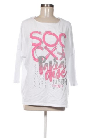 Дамска блуза Soccx, Размер L, Цвят Бял, Цена 25,05 €