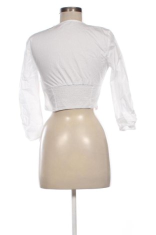 Damen Shirt Stradivarius, Größe S, Farbe Weiß, Preis € 6,99