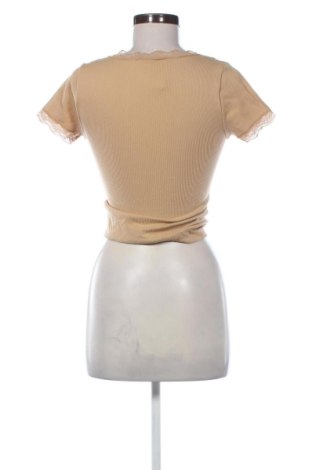 Bluză de femei Stradivarius, Mărime S, Culoare Bej, Preț 35,99 Lei