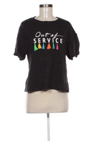 Дамска блуза Stradivarius, Размер M, Цвят Черен, Цена 5,11 €