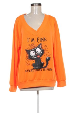 Damen Shirt Unbranded, Größe L, Farbe Orange, Preis 10,00 €