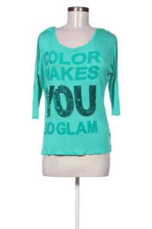 Дамска блуза Unbranded, Размер M, Цвят Зелен, Цена 6,00 €