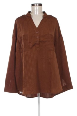 Γυναικεία μπλούζα Unbranded, Μέγεθος 3XL, Χρώμα Καφέ, Τιμή 9,99 €