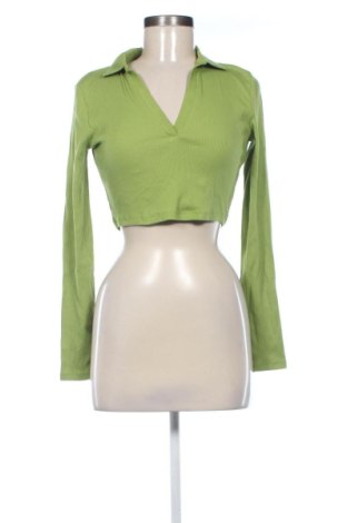 Дамска блуза Zara, Размер S, Цвят Зелен, Цена 6,13 €