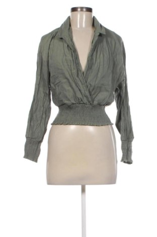 Дамска блуза Zara, Размер M, Цвят Зелен, Цена 8,69 €
