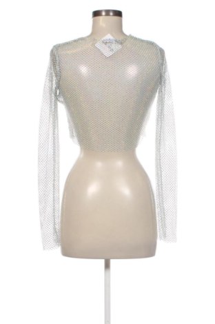 Дамска блуза Zara, Размер S, Цвят Сребрист, Цена 14,00 €