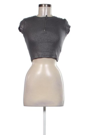 Bluzka damska Zara, Rozmiar S, Kolor Srebrzysty, Cena 40,13 zł