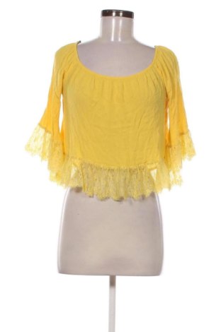 Damen Shirt Zara, Größe M, Farbe Gelb, Preis 8,26 €