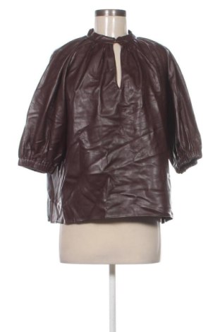 Dámska blúza Zara, Veľkosť L, Farba Hnedá, Cena  9,95 €