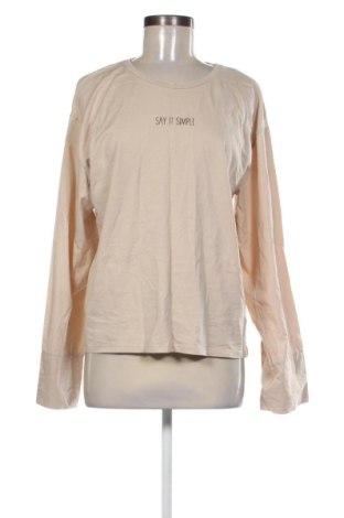 Дамска блуза Zara, Размер XL, Цвят Бежов, Цена 13,41 €