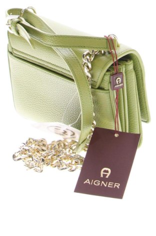 Γυναικεία τσάντα Aigner, Χρώμα Πράσινο, Τιμή 270,47 €