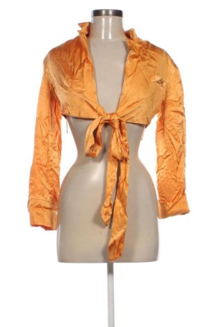 Damen Strickjacke Bershka, Größe XS, Farbe Orange, Preis € 19,99