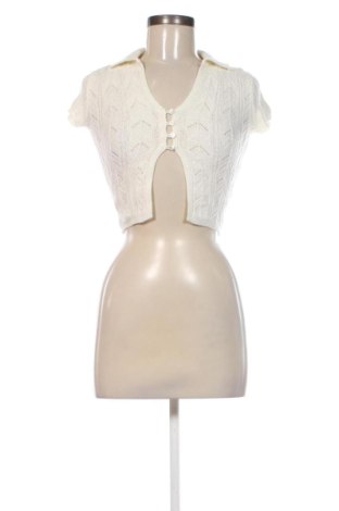 Női kardigán Bershka, Méret XS, Szín Fehér, Ár 7 499 Ft