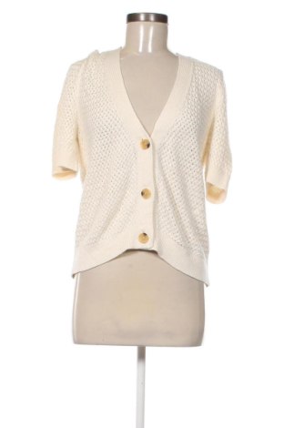 Damen Strickjacke C&A, Größe L, Farbe Ecru, Preis 19,99 €