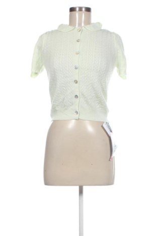 Cardigan de damă Cider, Mărime S, Culoare Verde, Preț 145,99 Lei