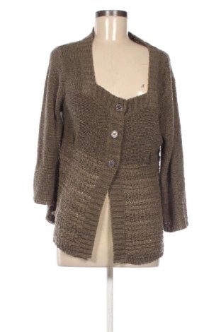 Damen Strickjacke Isolde, Größe L, Farbe Grün, Preis 5,75 €