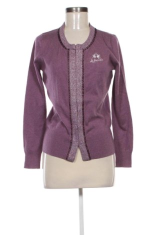 Cardigan de damă La Martina, Mărime M, Culoare Mov, Preț 187,68 Lei