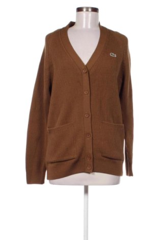 Damski kardigan Lacoste, Rozmiar S, Kolor Brązowy, Cena 277,99 zł