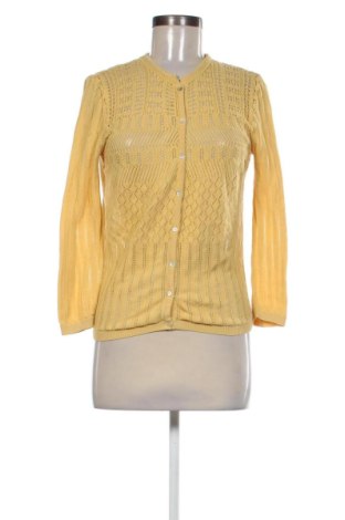 Damen Strickjacke Mango, Größe L, Farbe Gelb, Preis 10,41 €