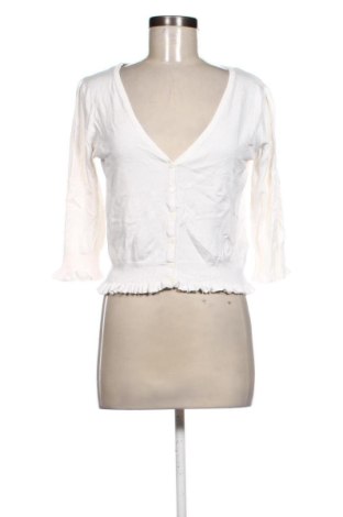 Damen Strickjacke Marks & Spencer, Größe L, Farbe Weiß, Preis € 13,79