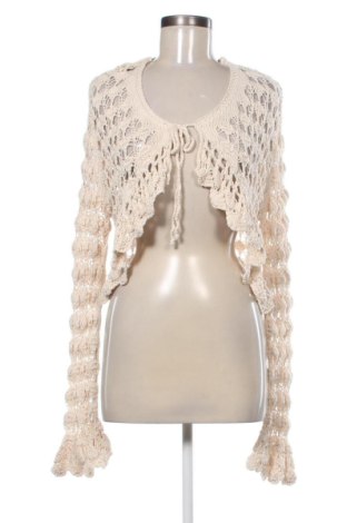 Damski kardigan Pull&Bear, Rozmiar L, Kolor Beżowy, Cena 80,38 zł