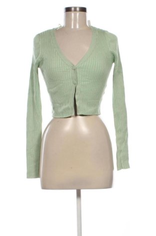 Damski kardigan Pull&Bear, Rozmiar S, Kolor Zielony, Cena 37,99 zł