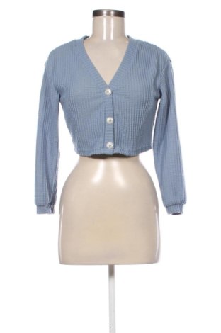Dámsky kardigán Romwe, Velikost M, Barva Modrá, Cena  420,00 Kč