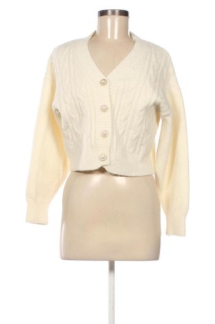 Damski kardigan SHEIN, Rozmiar S, Kolor ecru, Cena 58,94 zł