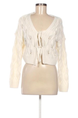 Damen Strickjacke Tally Weijl, Größe S, Farbe Weiß, Preis € 15,00