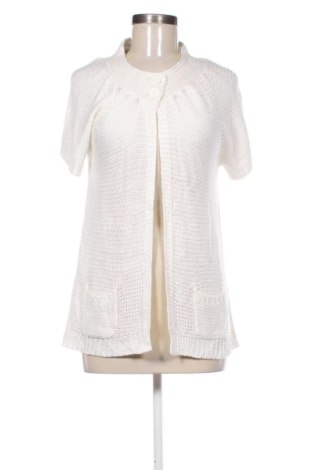 Damen Strickjacke Think Positive, Größe L, Farbe Weiß, Preis € 30,99