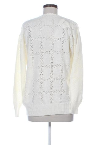 Damen Strickjacke Unbranded, Größe L, Farbe Weiß, Preis 11,00 €