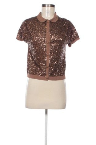 Damen Strickjacke Zara, Größe S, Farbe Braun, Preis 17,99 €