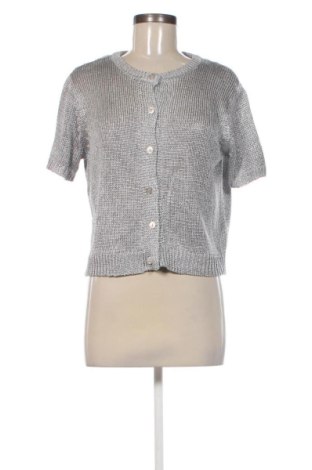 Damen Strickjacke Zara, Größe L, Farbe Grau, Preis 9,99 €