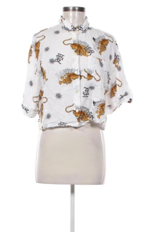 Дамска риза Bershka, Размер L, Цвят Многоцветен, Цена 5,62 €