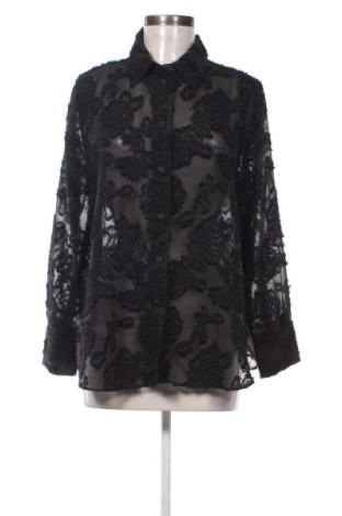 Cămașă de femei H&M, Mărime M, Culoare Negru, Preț 21,99 Lei