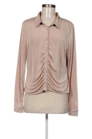 Дамска риза H&M Divided, Размер XL, Цвят Кафяв, Цена 13,00 €