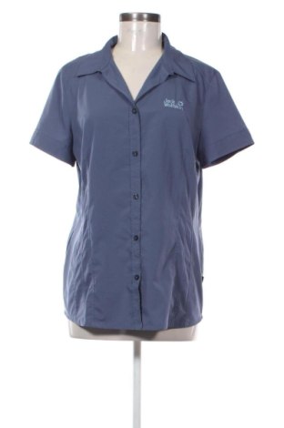 Cămașă de femei Jack Wolfskin, Mărime L, Culoare Albastru, Preț 130,33 Lei