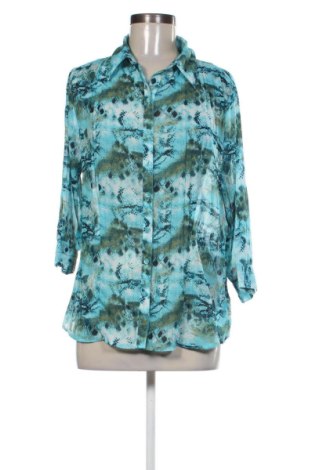 Γυναικείο πουκάμισο Outfit, Μέγεθος M, Χρώμα Μπλέ, Τιμή 14,99 €