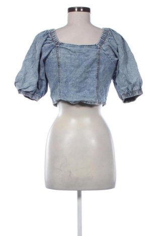 Дамска риза Perfect Jeans By Gina Tricot, Размер M, Цвят Син, Цена 7,15 €