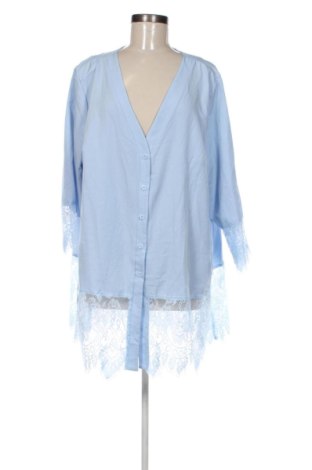 Dámska košeľa  SHEIN, Veľkosť 3XL, Farba Modrá, Cena  11,52 €