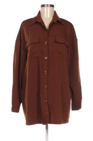 Γυναικείο πουκάμισο SHEIN, Μέγεθος XL, Χρώμα Καφέ, Τιμή 15,99 €