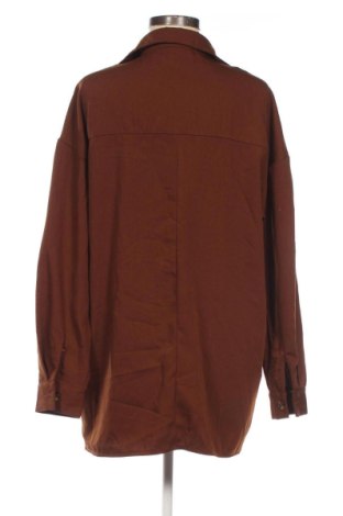 Γυναικείο πουκάμισο SHEIN, Μέγεθος XL, Χρώμα Καφέ, Τιμή 15,99 €
