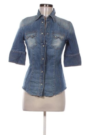 Damska koszula Sisley, Rozmiar S, Kolor Niebieski, Cena 129,99 zł