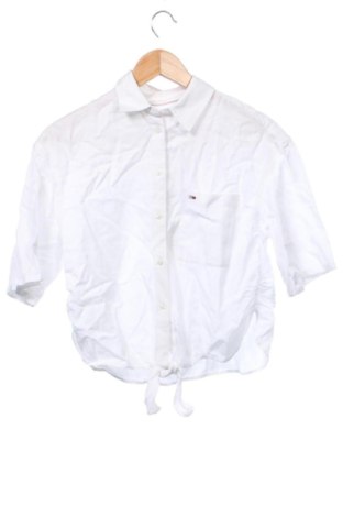 Damska koszula Tommy Jeans, Rozmiar XS, Kolor Biały, Cena 377,99 zł