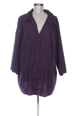 Dámská košile  Ulla Popken, Velikost 5XL, Barva Fialová, Cena  741,00 Kč