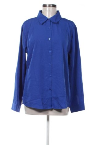 Γυναικείο πουκάμισο Unbranded, Μέγεθος L, Χρώμα Μπλέ, Τιμή 14,99 €