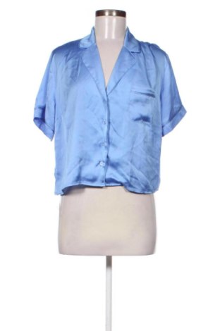 Γυναικείο πουκάμισο Unbranded, Μέγεθος M, Χρώμα Μπλέ, Τιμή 7,00 €